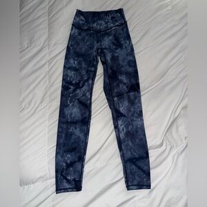 Gymshark Blue Tie-Dye Leggings